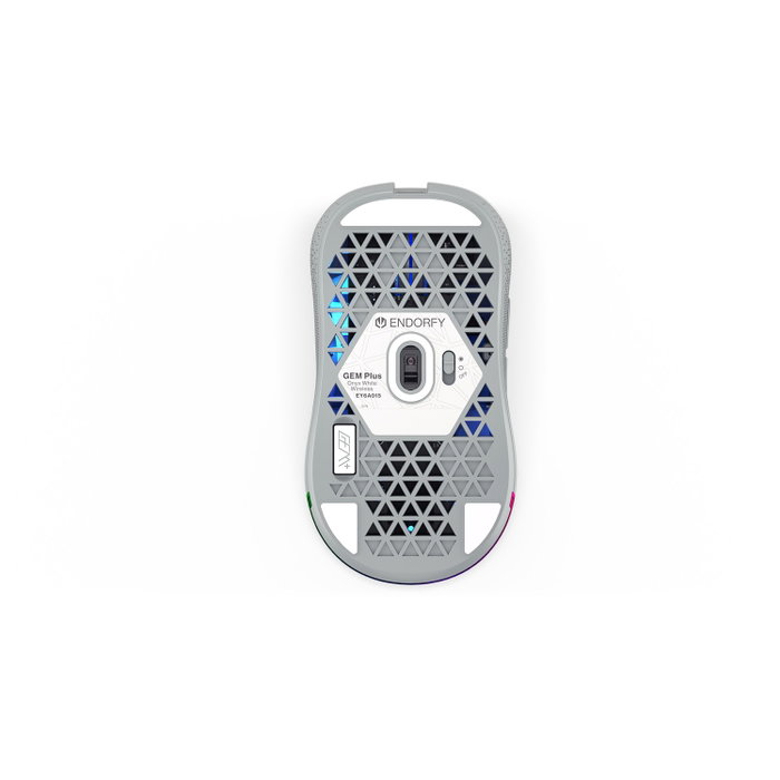Endorfy Gem Plus Wireless Onyx White (blanco/gris)