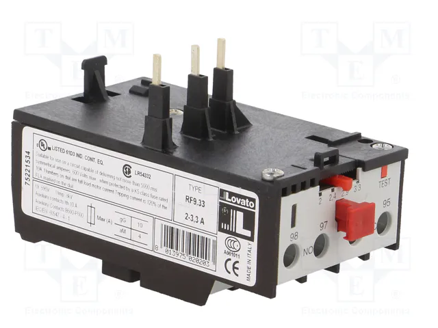 LOVATO ELECTRIC Relé térmico 2÷3,3A