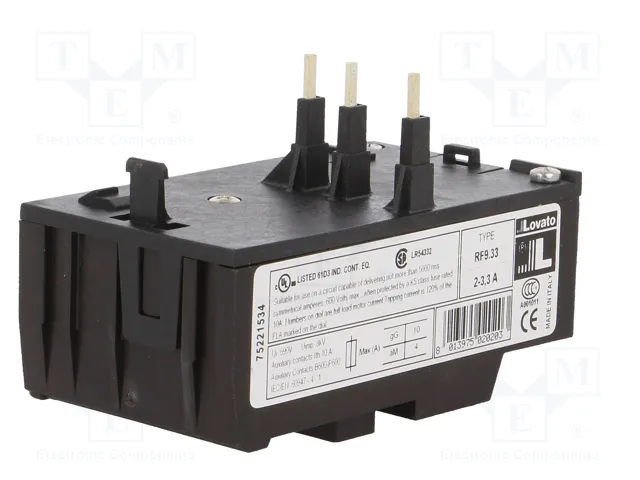 LOVATO ELECTRIC Relé térmico 2÷3,3A