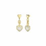 Pendientes Mujer Guess JUBE04024JWYGWHT-U Acero Inoxidable 2,5 cm