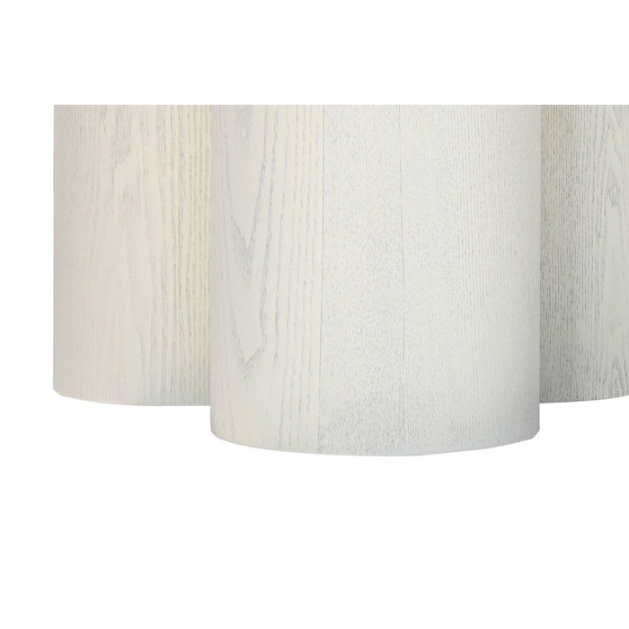 DKD Home Decor Mesa de Comedor Granito y MDF Simil Madera Blanco DKD Home Decor Mesa de Comedor Granito y MDF Simil Madera Blanco