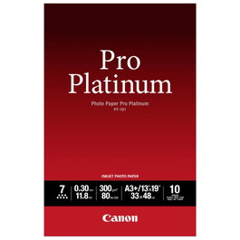 Canon Papel Fotográfico Pro Platinum PT-101 A3+ 10 Hojas