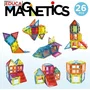 Educa Magnetics Juego de construcción magnético 26 piezas translúcidas de colores