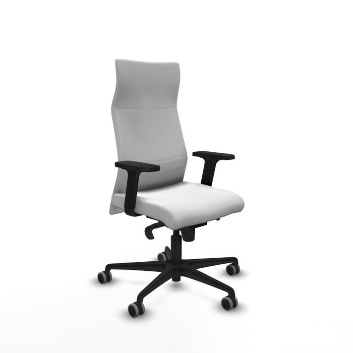 PIQUERAS Y CRESPO Sillón Albacete Blanco con Mecanismo Sincro y Brazos 2D PIQUERAS Y CRESPO Sillón Albacete Blanco con Mecanismo Sincro y Brazos 2D