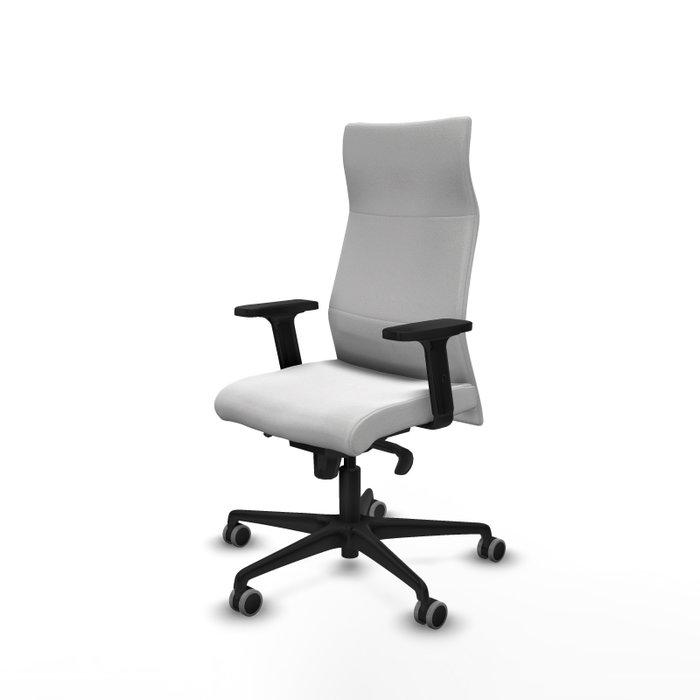 PIQUERAS Y CRESPO Sillón Albacete Blanco con Mecanismo Sincro y Brazos 2D PIQUERAS Y CRESPO Sillón Albacete Blanco con Mecanismo Sincro y Brazos 2D