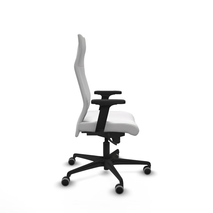 PIQUERAS Y CRESPO Sillón Albacete Blanco con Mecanismo Sincro y Brazos 2D PIQUERAS Y CRESPO Sillón Albacete Blanco con Mecanismo Sincro y Brazos 2D