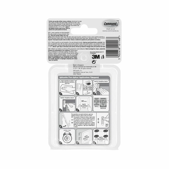 3M Command tiras para colgar cuadros 17203 multipack pequeñas y medianas 3M Command tiras para colgar cuadros 17203 multipack pequeñas y medianas