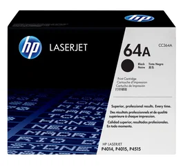 HP Cartucho de tóner original LaserJet 64A negro