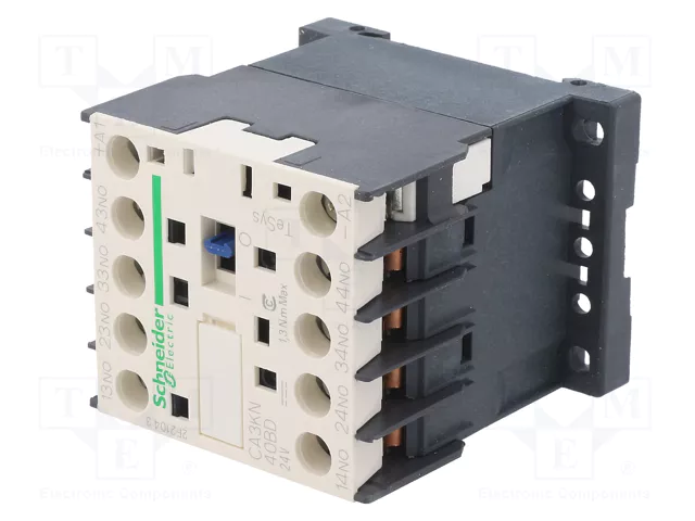 Schneider Electric CA3KN40BD TeSys D Contactor 4-polar 24VDC 10A