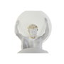 DKD Home Decor Lámpara de Sobremesa ATLAS Blanco
