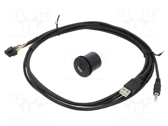 DeLOCK 85718 Cable USB Tipo A y Jack 3,5 mm 1,5 m Negro DeLOCK 85718 Cable USB Tipo A y Jack 3,5 mm 1,5 m Negro