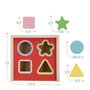 WOOMAX Cubo formas madera Mickey Minnie Disney