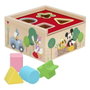 WOOMAX Cubo formas madera Mickey Minnie Disney