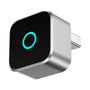 4smarts Adaptador Inalámbrico 2en1 CarPlay/Android Auto, Modelo 541748, Color Negro/Plata