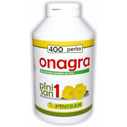PINISAN 1 Onagra y Aceite de Prímula con Vitamina E, 400 perlas