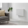 Oceanic Radiador eléctrico fijo de inercia seca 1000 W Blanco mate