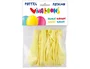 VIVALLOONS Globos Light Pastel Amarillo Claro Bolsa de 10