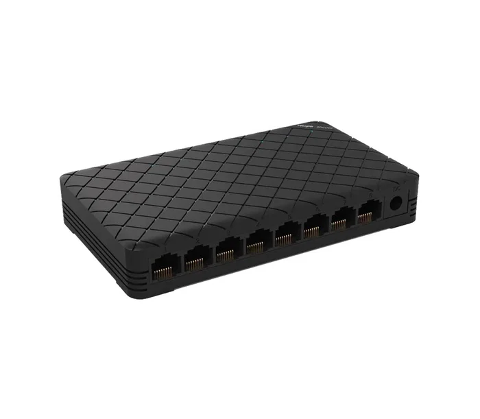 Ruijie Networks Switch No Administrado Fast Ethernet 10/100 Mbps RG-ES05, 5 Puertos RJ45, Negro, Plástico, Desktop, para Pequeña Empresa/SOHO/Vigilancia