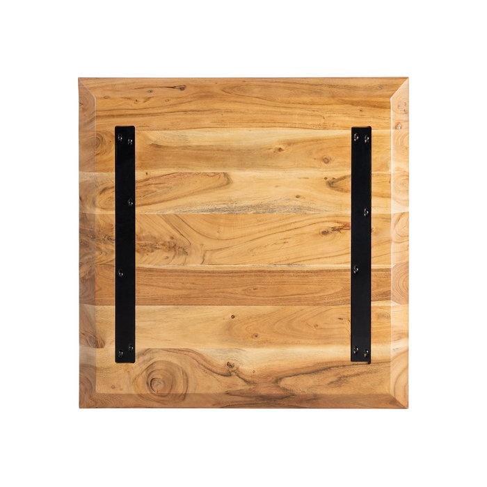 Tablero Mesa Natural Madera de Acacia 70 X 70 X 3,80 cm