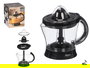 Argon Exprimidor de Cítricos Negro con Asa Cónico, 1 Litro, 40W, Dimensiones 22x21.5x15 cm (Set de 6)