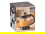 Argon Exprimidor de Cítricos Negro con Asa Cónico, 1 Litro, 40W, Dimensiones 22x21.5x15 cm (Set de 6)