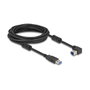 DeLOCK Cable USB Tipo-A a Tipo-B 90° 5 m