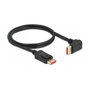 DeLOCK 87054 Cable DisplayPort 1.4 con conector angular 90°, 8K 60 Hz, 1 m