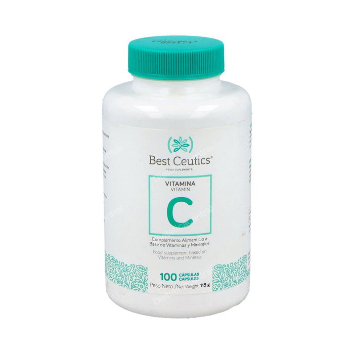 BEST CEUTICS Vitamina C 1000 ML + Zinc 100 Capsulas BEST CEUTICS Vitamina C 1000 ML + Zinc 100 Capsulas
