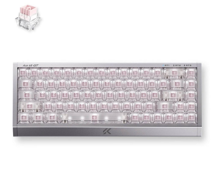 Mchose MC-Ace68GT-2 Teclado Gaming Magnético RGB Gris Mchose MC-Ace68GT-2 Teclado Gaming Magnético RGB Gris