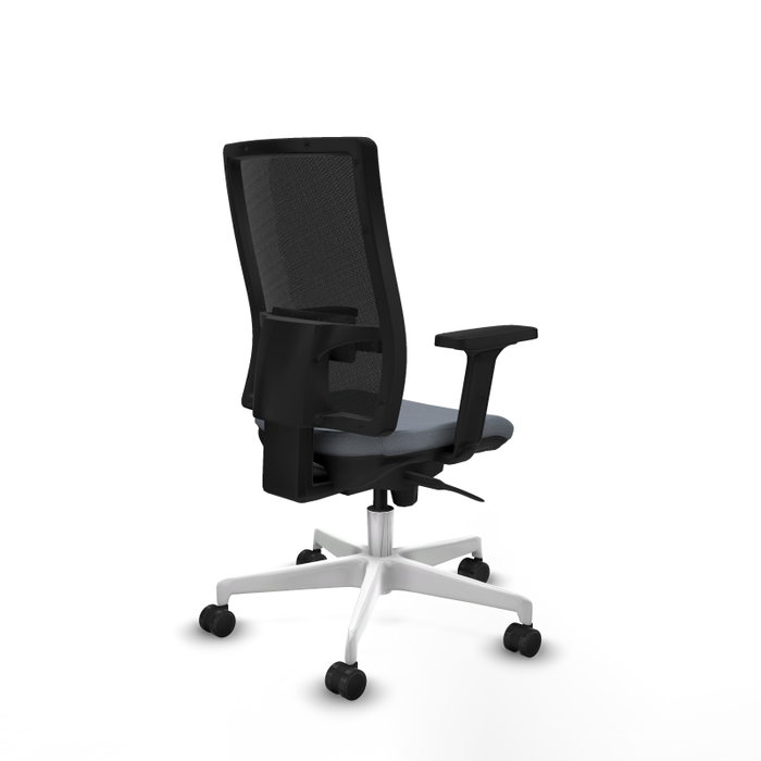 PIQUERAS Y CRESPO Silla de oficina Horna con mecanismo Sincro, Gris y Negro PIQUERAS Y CRESPO Silla de oficina Horna con mecanismo Sincro, Gris y Negro