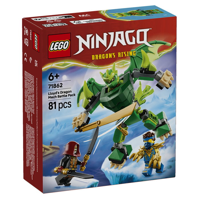 LEGO NINJAGO Pack de Combate: Meca Dragón de Lloyd 71862 LEGO NINJAGO Pack de Combate: Meca Dragón de Lloyd 71862