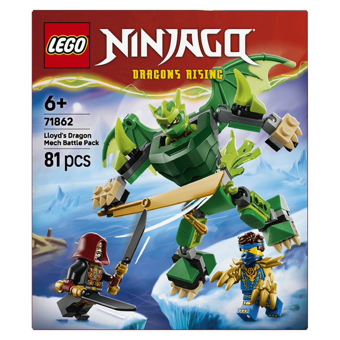 LEGO NINJAGO Pack de Combate: Meca Dragón de Lloyd 71862 LEGO NINJAGO Pack de Combate: Meca Dragón de Lloyd 71862