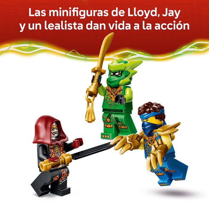 Lego Juego de Construcción Ninjago Pack de Combate: Meca Dragón de Lloyd | Set de construcción para niños +6 años