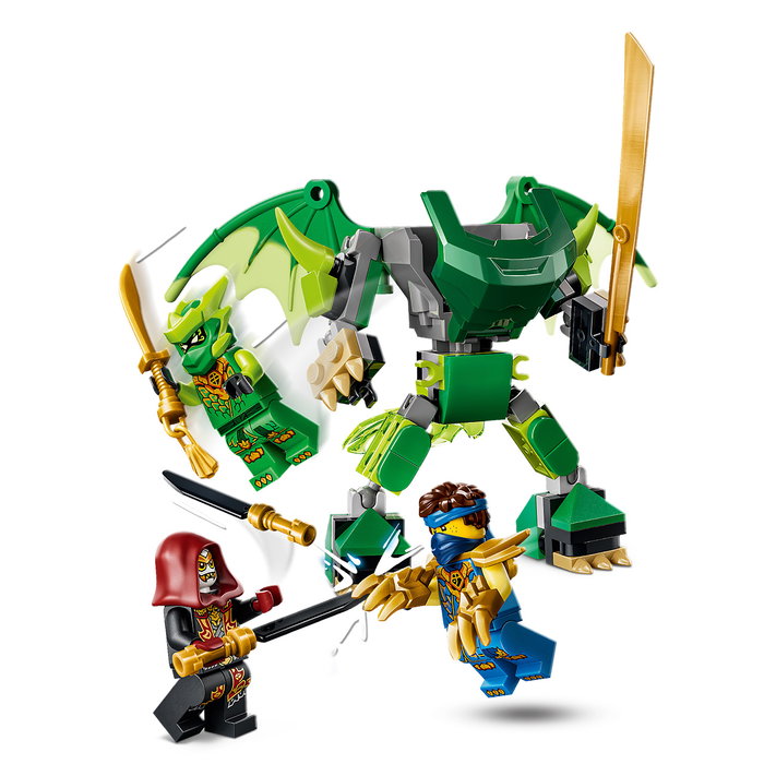 Lego Juego de Construcción Ninjago Pack de Combate: Meca Dragón de Lloyd | Set de construcción para niños +6 años
