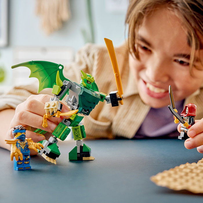 Lego Juego de Construcción Ninjago Pack de Combate: Meca Dragón de Lloyd | Set de construcción para niños +6 años