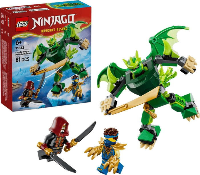 LEGO NINJAGO Pack de Combate: Meca Dragón de Lloyd 71862 LEGO NINJAGO Pack de Combate: Meca Dragón de Lloyd 71862