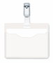 Durable 8106-19 Caja 25 Identificadores Transparentes con Pinza 60x90 mm