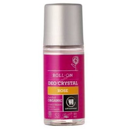 URTEKRAM Desodorante Roll-On Rosas 50ml Eco Vegan COSMOS ORGANIC Certificado