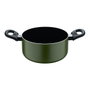 San Ignacio Cacerola Experto de aluminio prensado, ø20 x 10 cm, verde