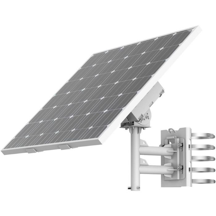 Hikvision Panel Solar 80W Kit CCTV Batería Litio 360WH Hikvision Panel Solar 80W Kit CCTV Batería Litio 360WH
