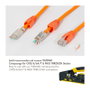 LogiLink Pack de 10 conectores modulares RJ45 Cat.6A STP pass through