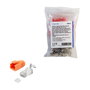 LogiLink Pack de 10 conectores modulares RJ45 Cat.6A STP pass through