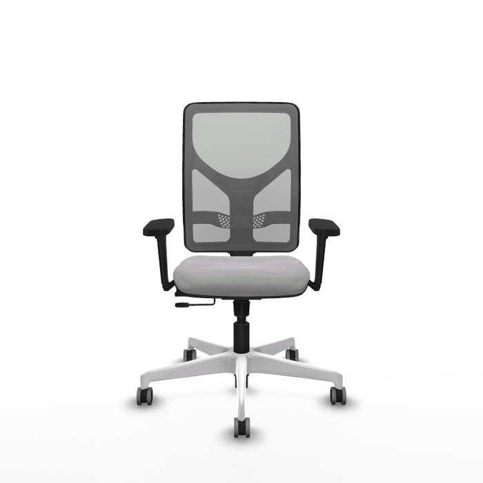 PIQUERAS Y CRESPO Silla de oficina Motilla con mecanismo Sincro/Traslack Gris
