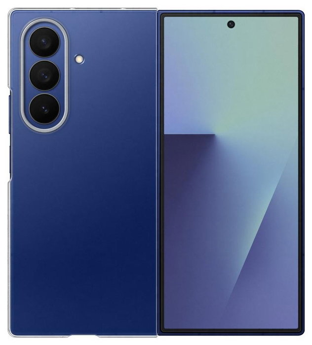 Samsung Clear Case para Galaxy Z Fold7, Transparente