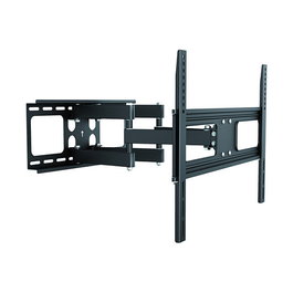 SECOMP VALUE 17.99.1205 - Kit de Fijación para Montaje en Pared para TV LED/LCD/Plasma de 94 a 178 cm (37"-70"), Inclinación -20 a 10 grados, Giro -60 a 60 grados, Acero Negro