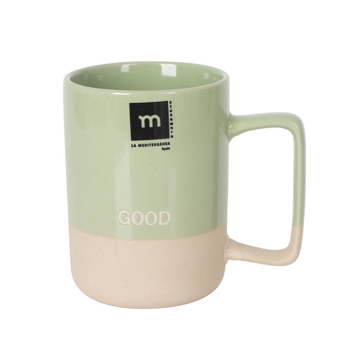 Inde Mug Jumbo 380cc "Simple&Good" Md ø8.2x11cm (16 Unidades)