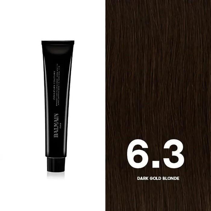 Couleurs Couture, Tinte permanente para el cabello, 6.3 Dark Gold Blonde, 60 ml Couleurs Couture, Tinte permanente para el cabello, 6.3 Dark Gold Blonde, 60 ml