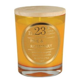 Cerabella Vela en Vaso Perf23 Aroma Pino-Romero, 7.5x9 cm, 1 Unidad - Vela Artesanal Perfumada