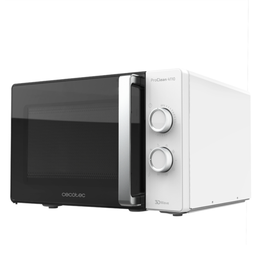 Cecotec ProClean 4110 Microondas con Grill de 23 L, 700 W, Blanco