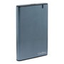 Coolbox SlimChase A-2550 Carcasa Externa para SSD y HDD SATA de 2.5 pulgadas, Gris
